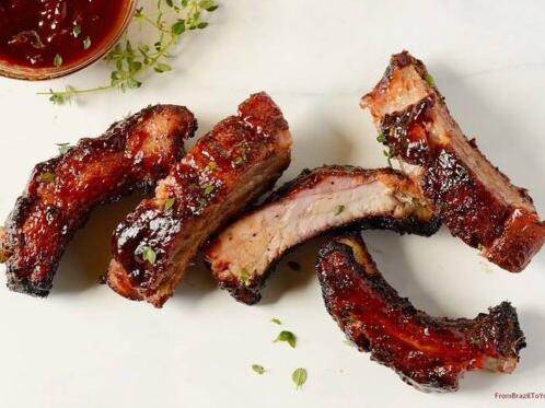  These herb and wine marinated boneless ribs are simply mouthwatering!