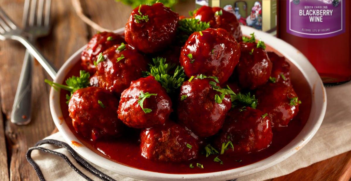 These meatballs are perfect for a cozy night in or an elegant dinner party.