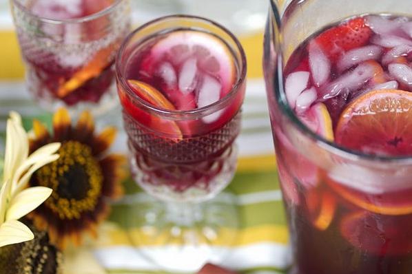  This brandy-wine punch is the perfect beverage to cozy up with by the fireplace.