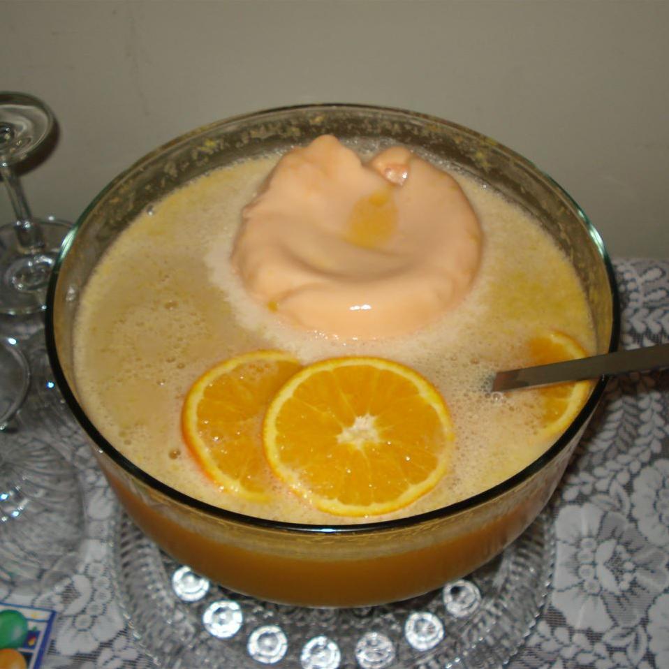  This Champagne Sherbet Punch will make you feel like royalty.