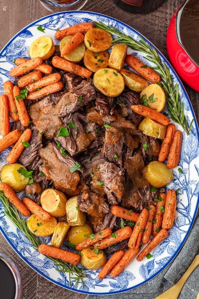  This dish might make you swirl and sniff a glass of Cabernet just like you would with the roast beef.