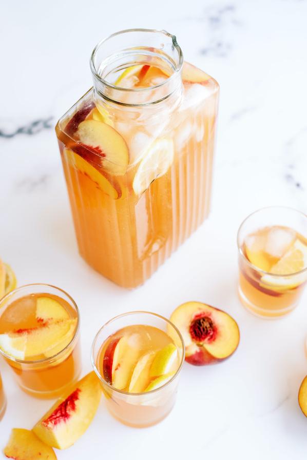  This fruity and bubbly punch is sure to be a crowd-pleaser.