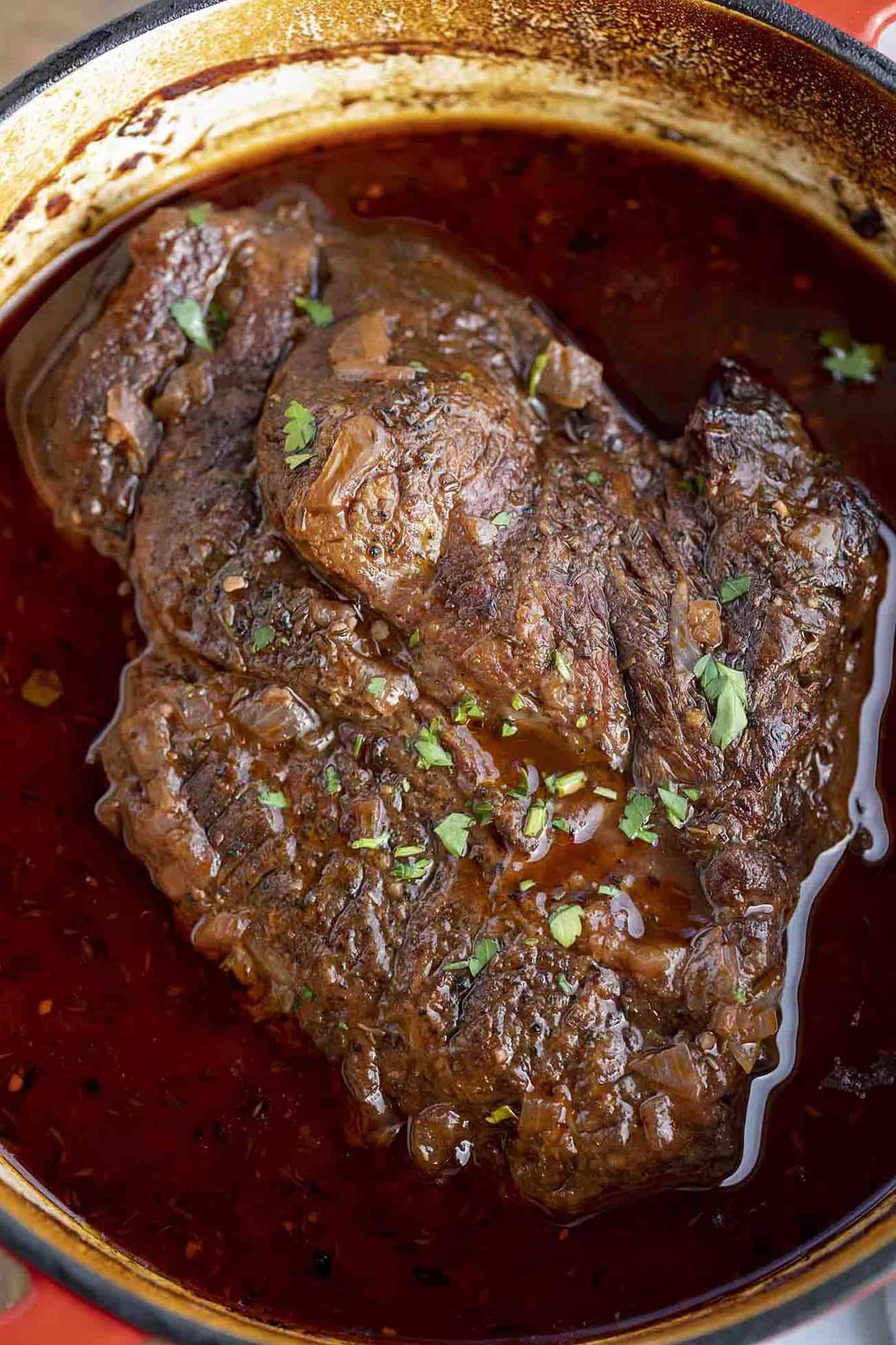  This melt-in-your-mouth pot roast will transport you to food heaven.