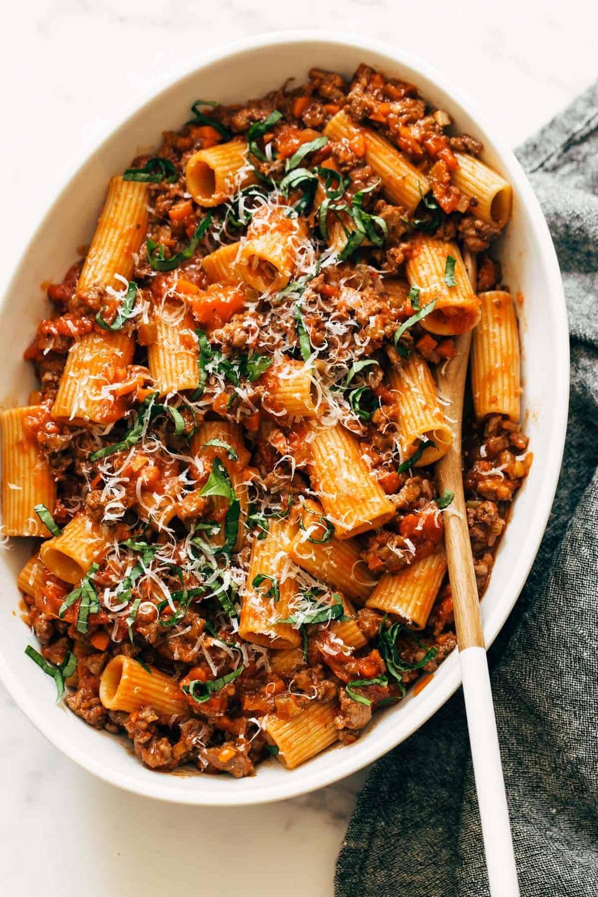  This pasta dish is the definition of comfort food.