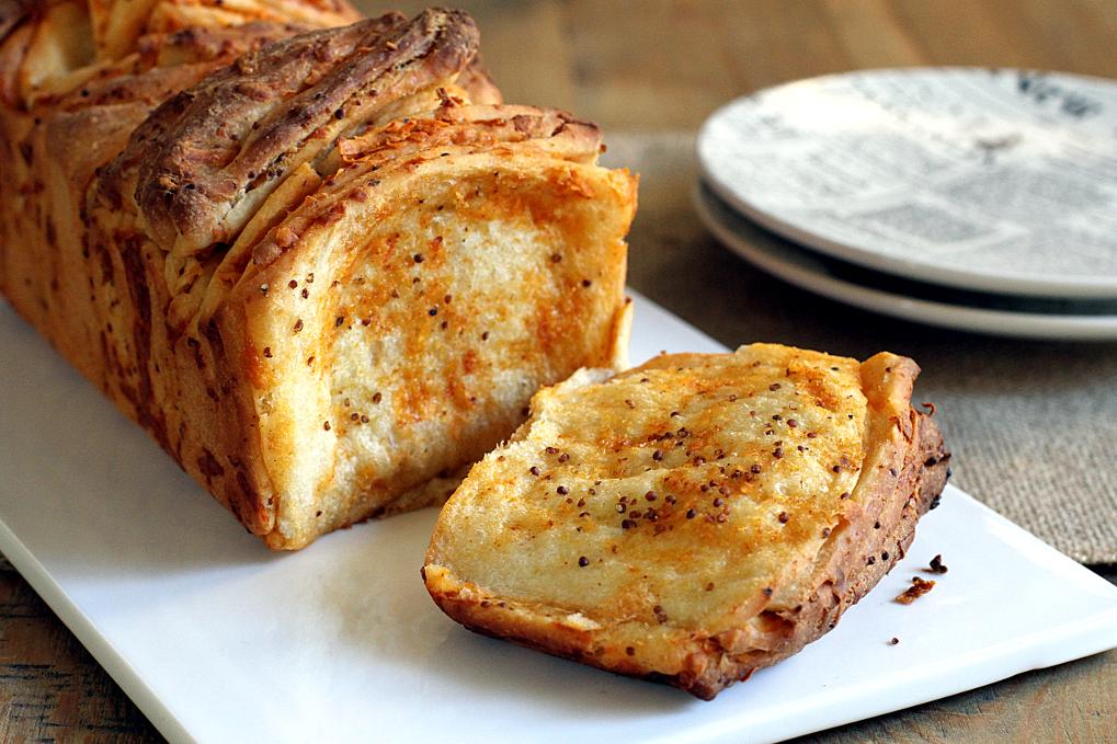  This recipe is a great way to turn leftover bread into a decadent snack or appetizer.