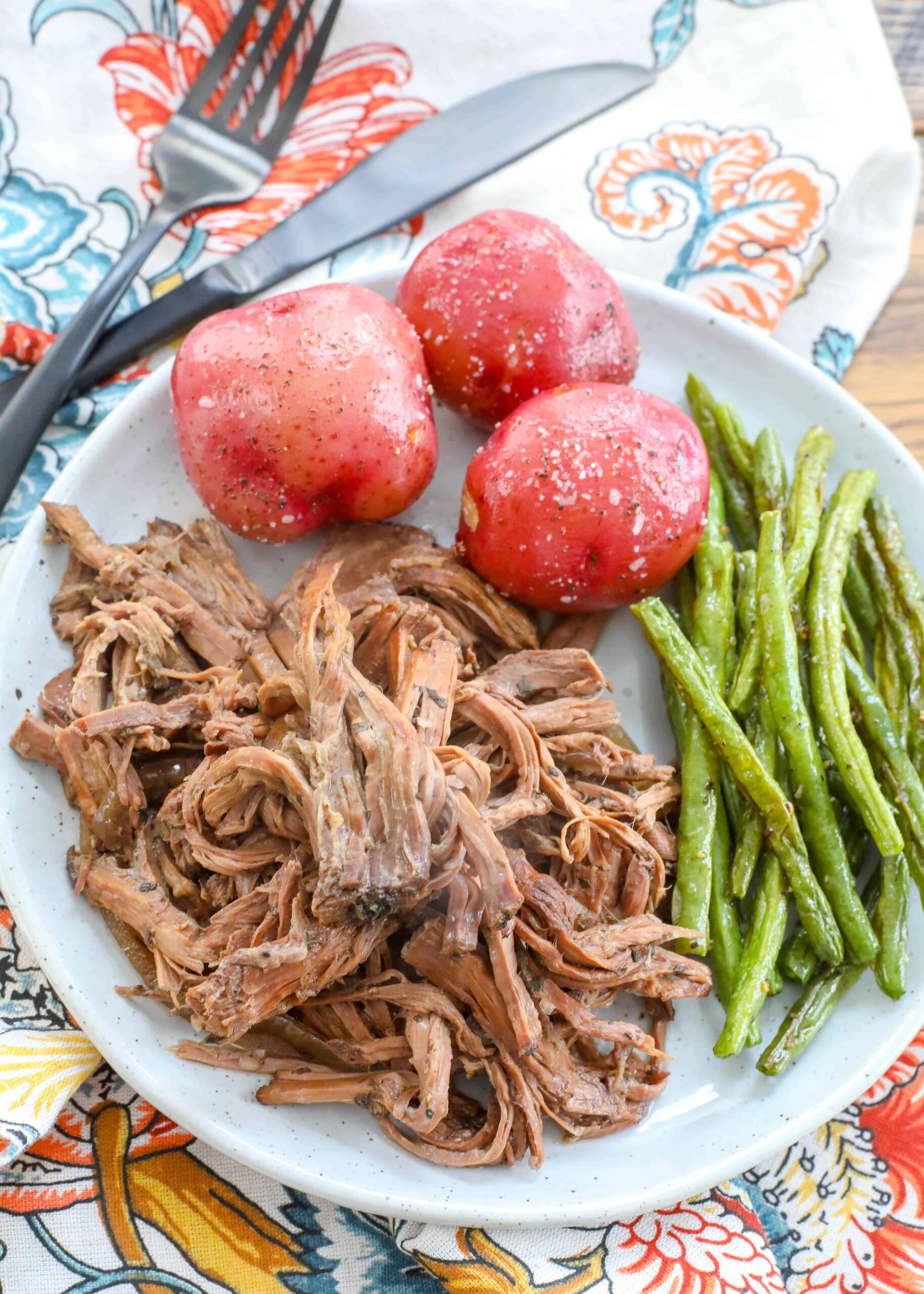  This recipe is perfect for a lazy Sunday, as you let the slow cooker do all the work.