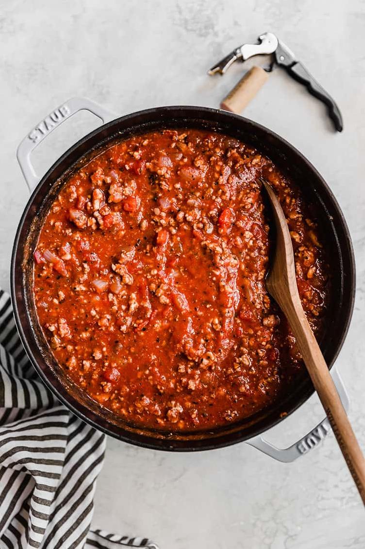  This zesty tomato sauce is made with a French twist.