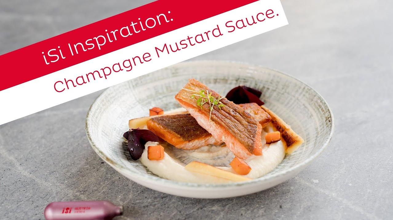  Upgrade your dipping sauce game with this fancy champagne mustard blend.