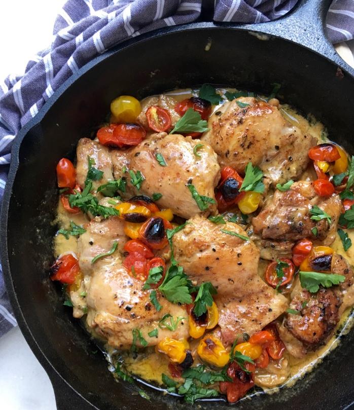  Who needs a restaurant when you can make this delicious chicken with white wine sauce at home?