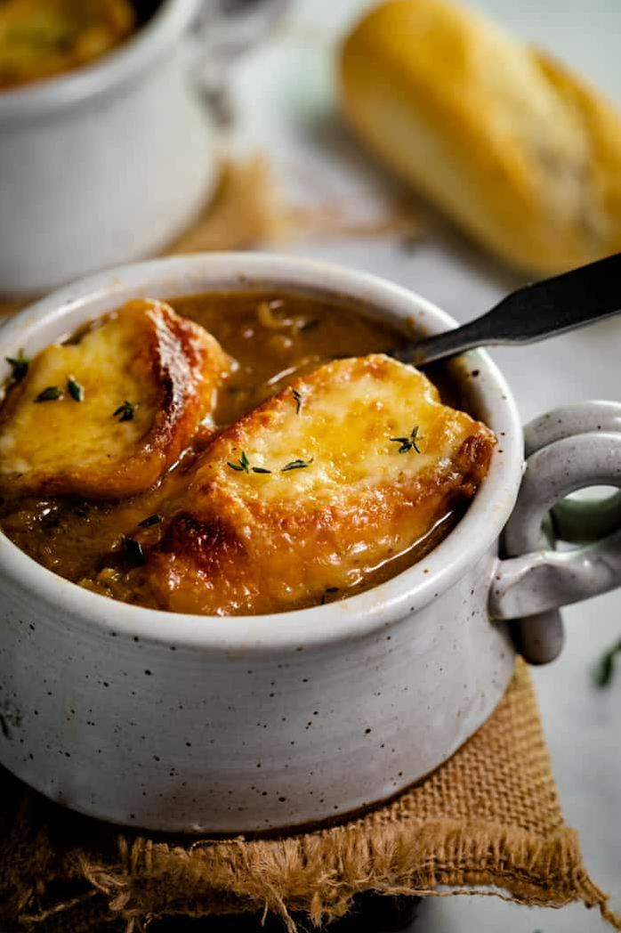  Wine and cheese lovers unite for this delectable soup recipe