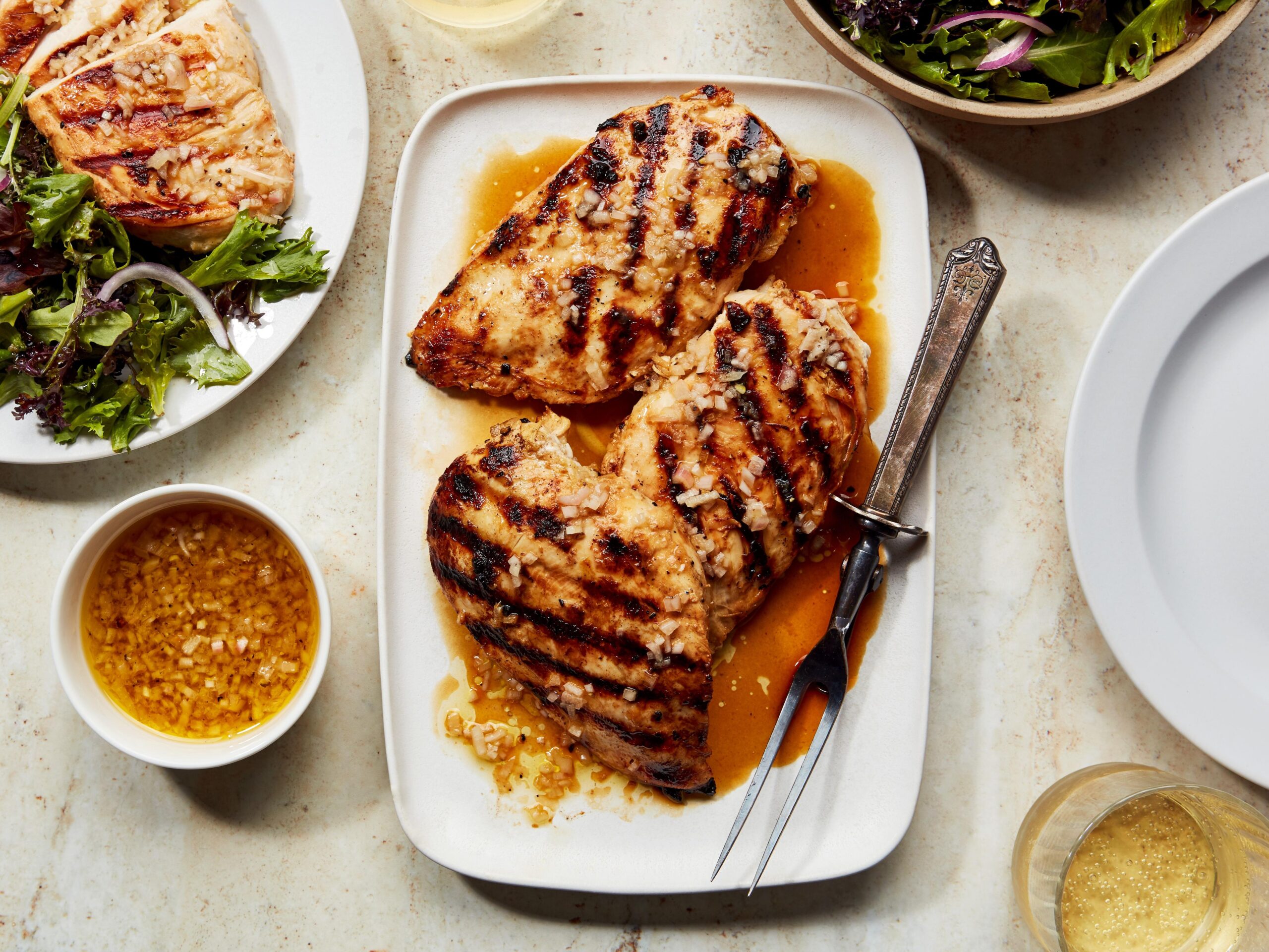  Wine not add some flavor to your grilled chicken?