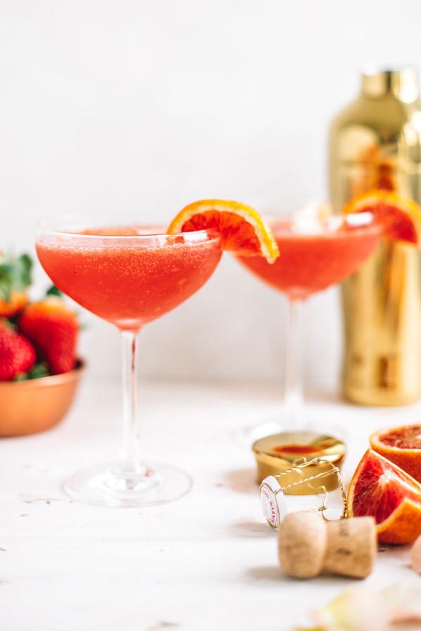  With a cocktail this pretty, you'll want to sip it all day long.