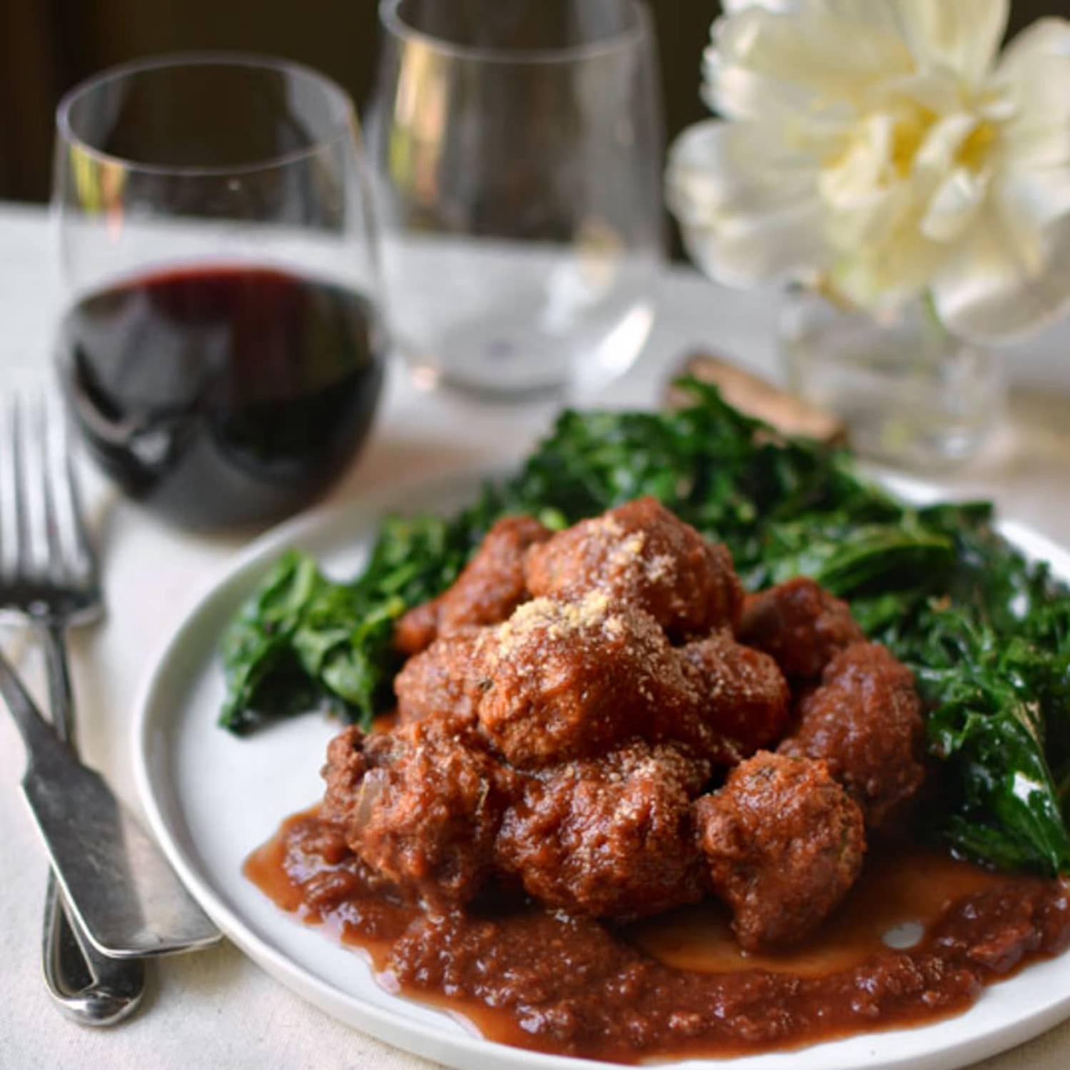  With a glass of your favorite red wine, this meal is an ultimate comfort food.