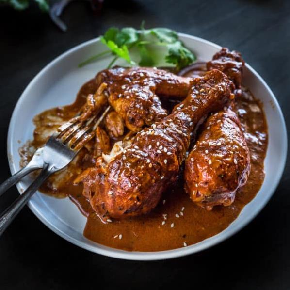  You'll never look at chocolate or chicken the same way again after trying this recipe.